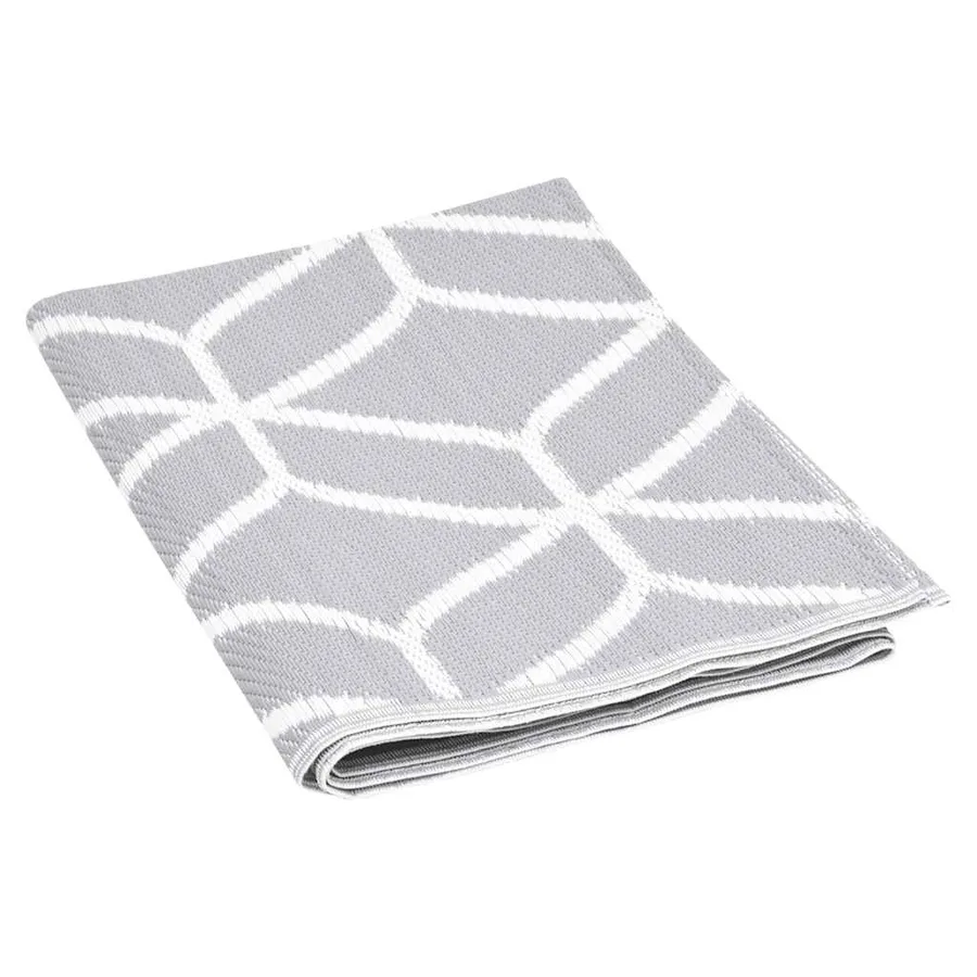 Outdoor rug ARAKIL Grey 140x200 cm PP - 5