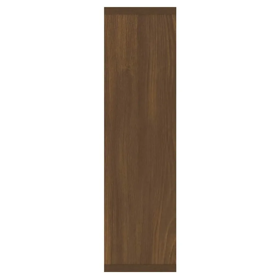 Armoire à miroir avec LED Chêne marron 76x15x55 cm - 8