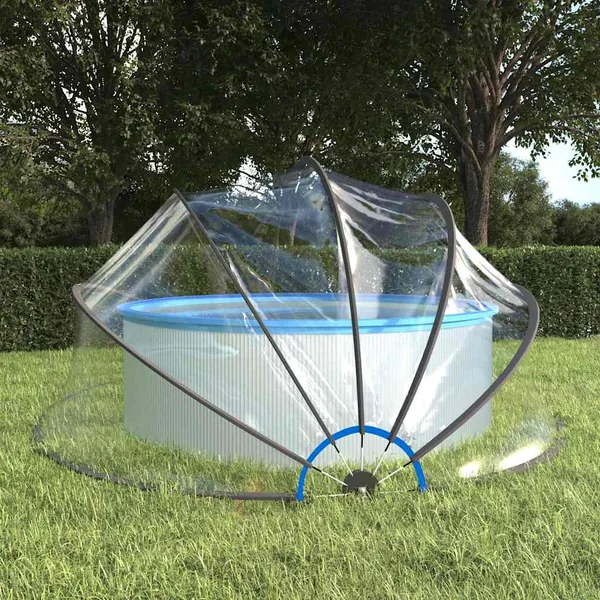 Dôme de piscine 500x250 cm