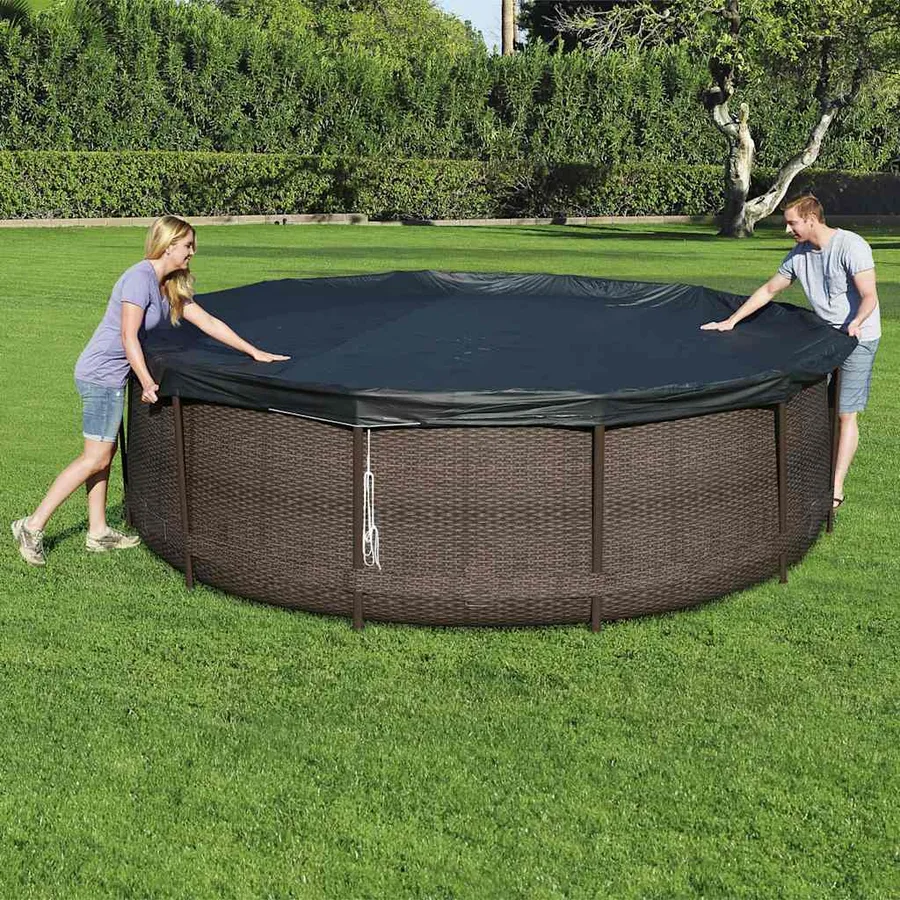 Bestway Couverture de piscine Flowclear 366 cm - 5