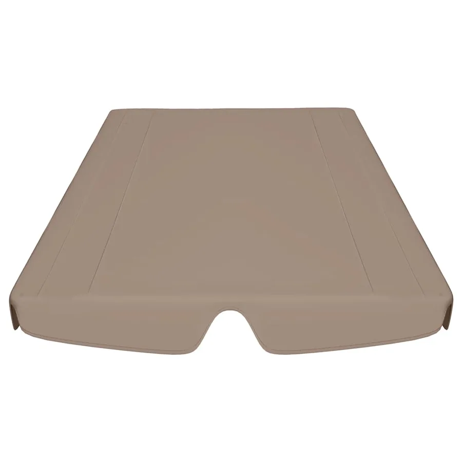 Replacement swing canopy taupe 150/130x105/70 cm - 4