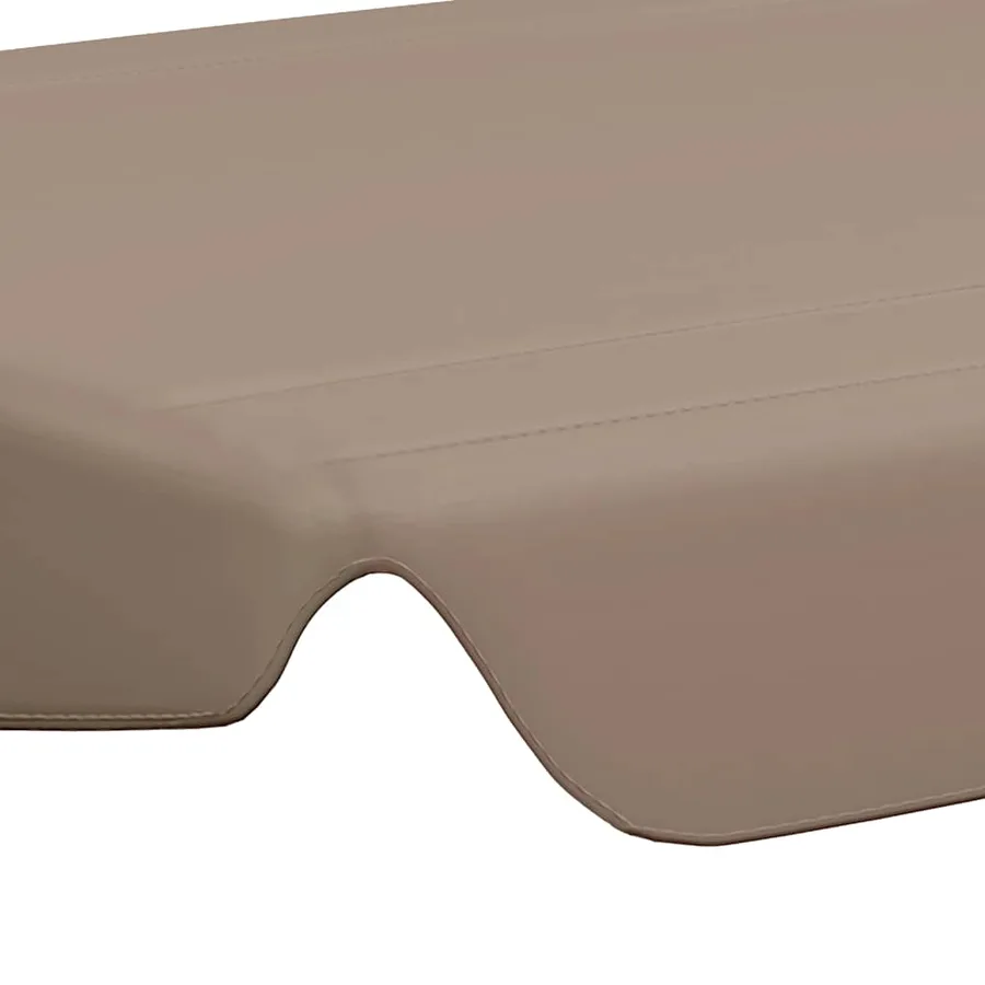 Replacement swing canopy taupe 150/130x105/70 cm - 5