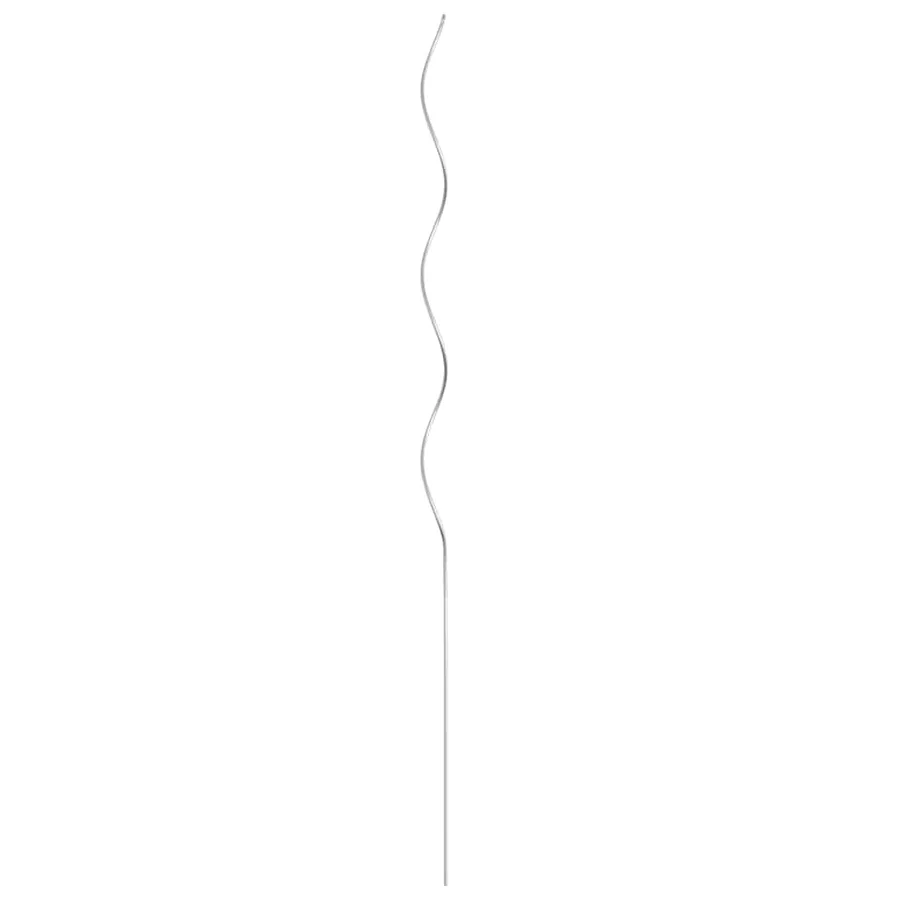 Supports de plantes en spirale 50 pcs Acier galvanisé 110 cm - 2