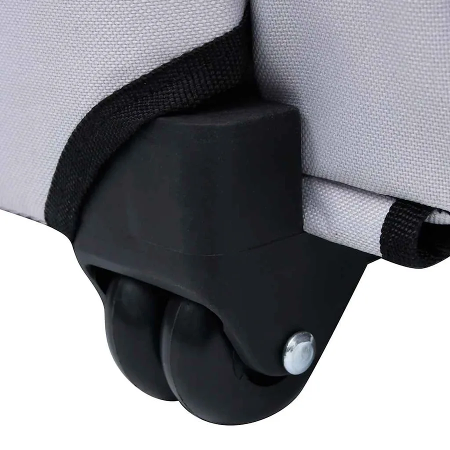Chariot polyvalent pliable pour animaux de compagnie gris - 7