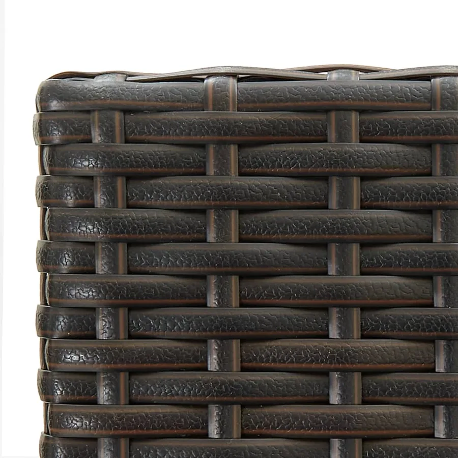 Ensemble de bar de jardin 5 pcs Marron - 10