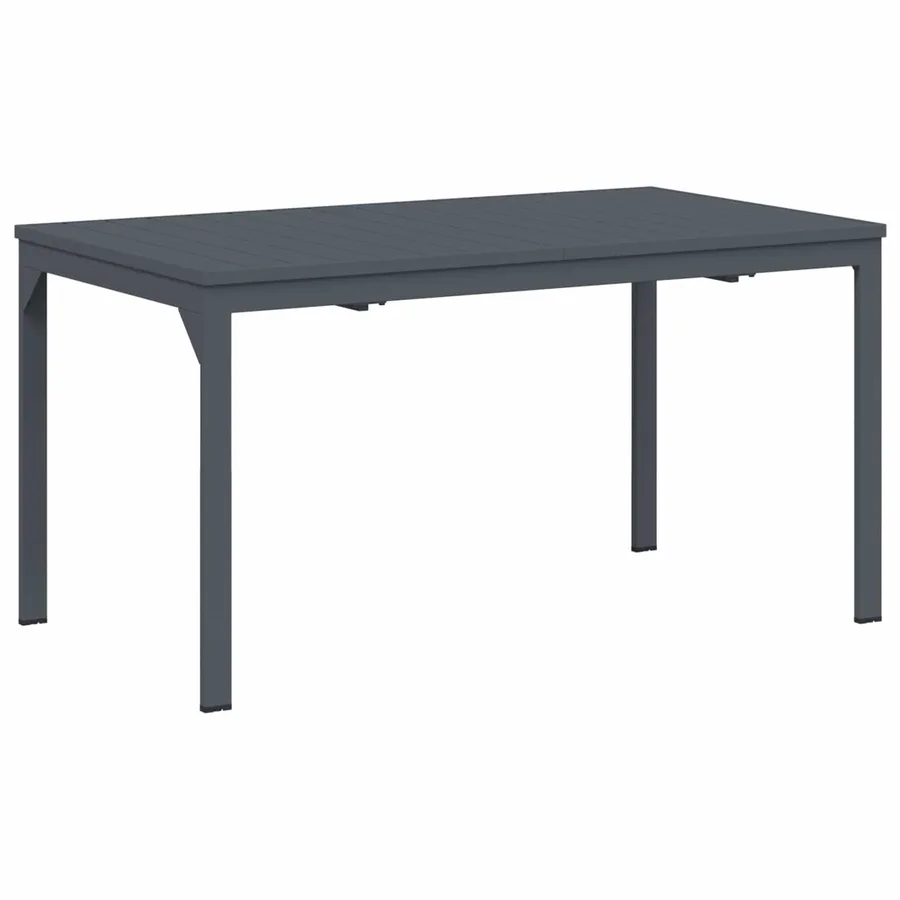 Ensemble de salle à manger pour jardin 11 pcs Anthracite - 5