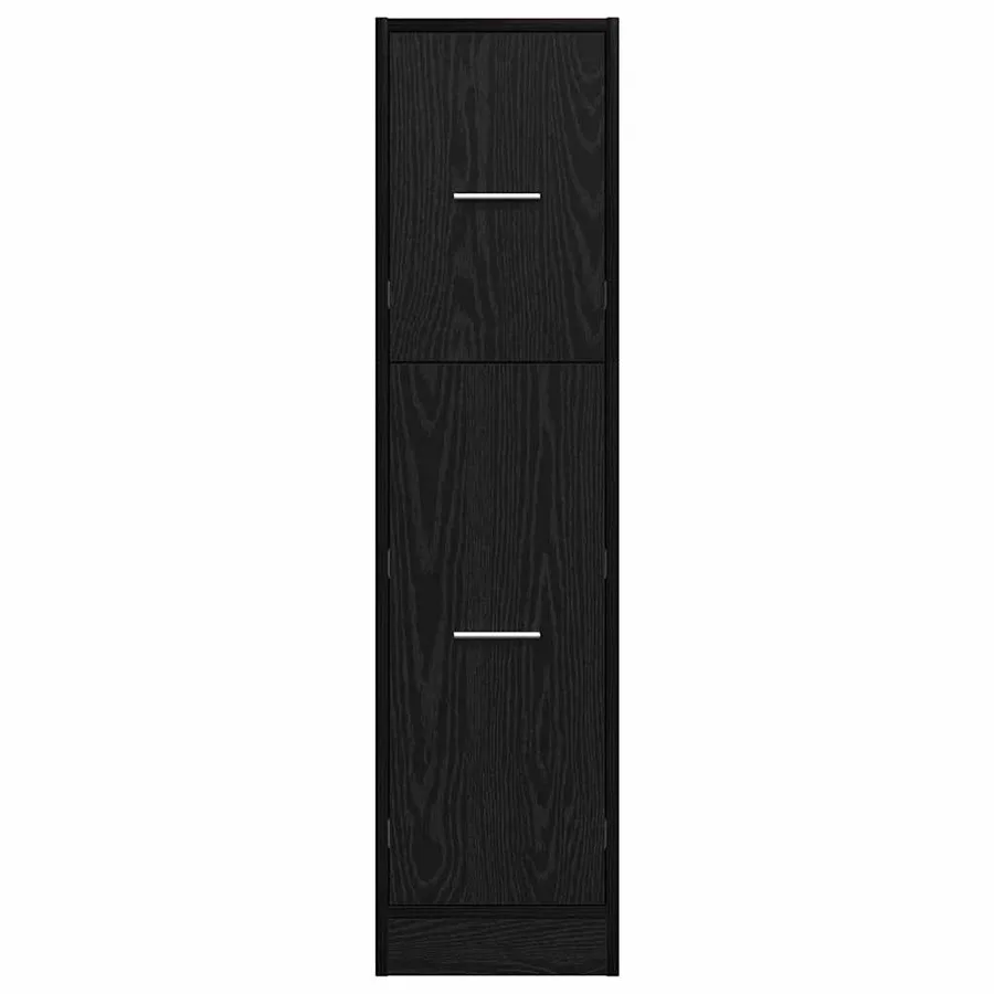 Cabinet de Pharmacie Chêne noir 30 x 41 x 118 cm - 6