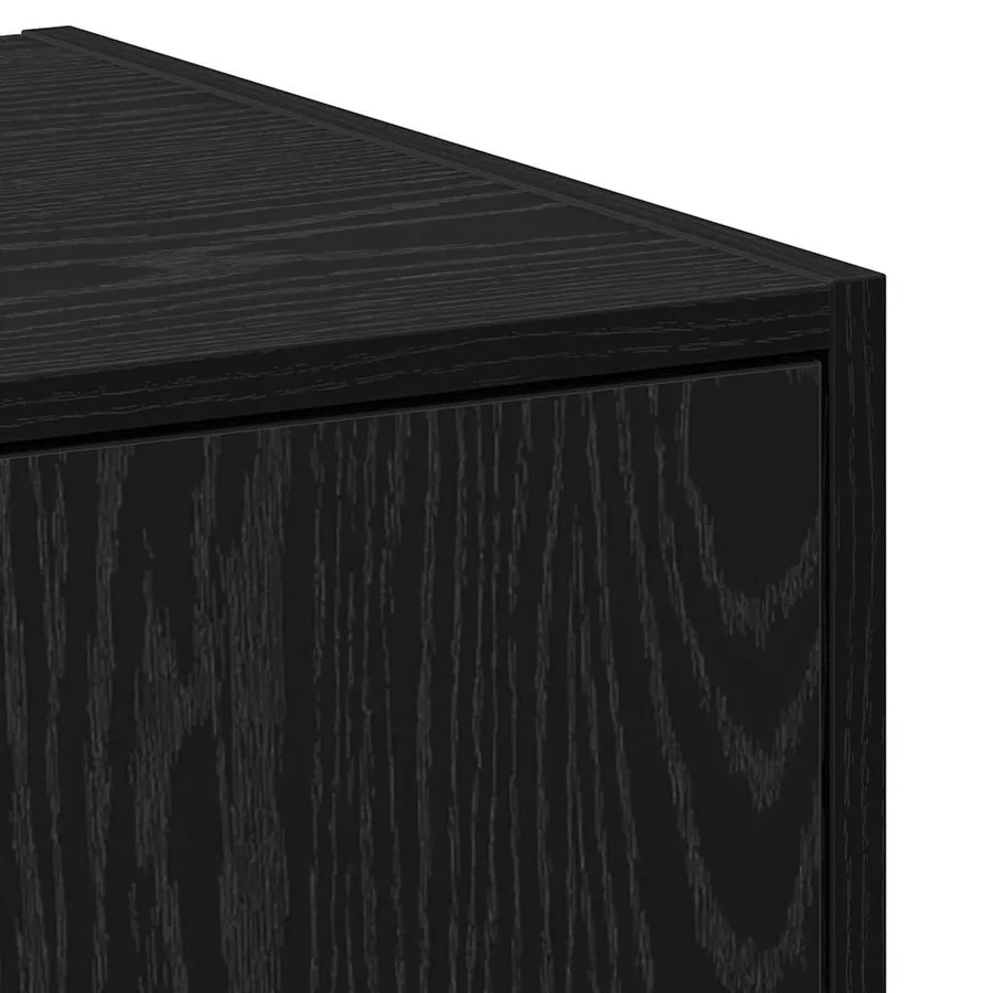 Cabinet de Pharmacie Chêne noir 30 x 41 x 118 cm - 9