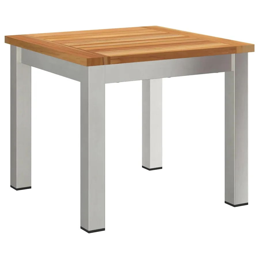 Ensemble de salle à manger pour jardin 3 pcs Marron - 6