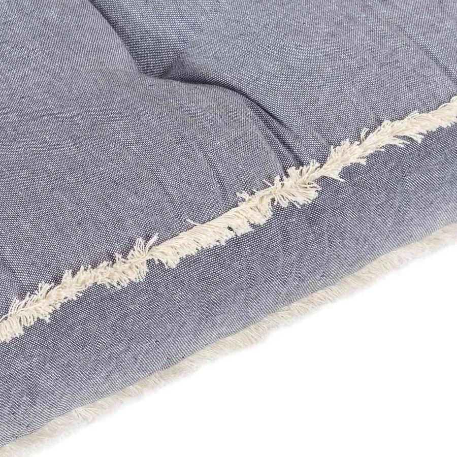 Coussin de canapé palette Anthracite 120x80x10 cm - 6