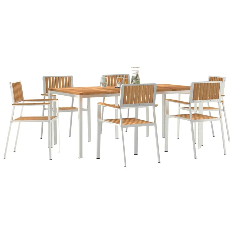 Ensemble de repas extérieur 7 pcs - 3