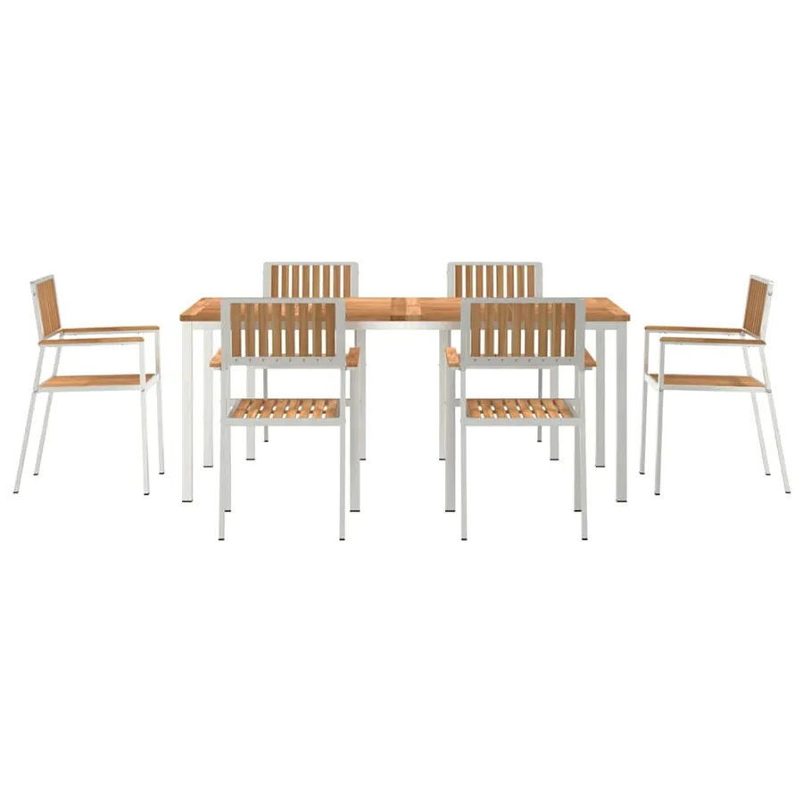 Ensemble de repas extérieur 7 pcs - 7