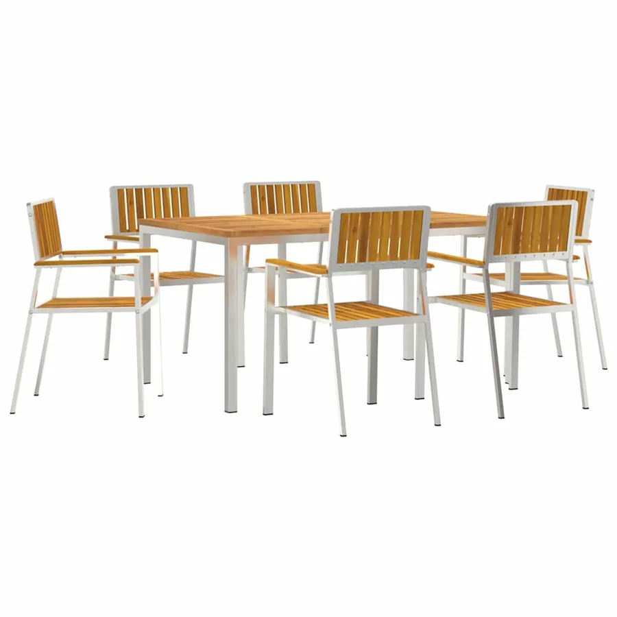 Ensemble de repas extérieur 7 pcs - 2