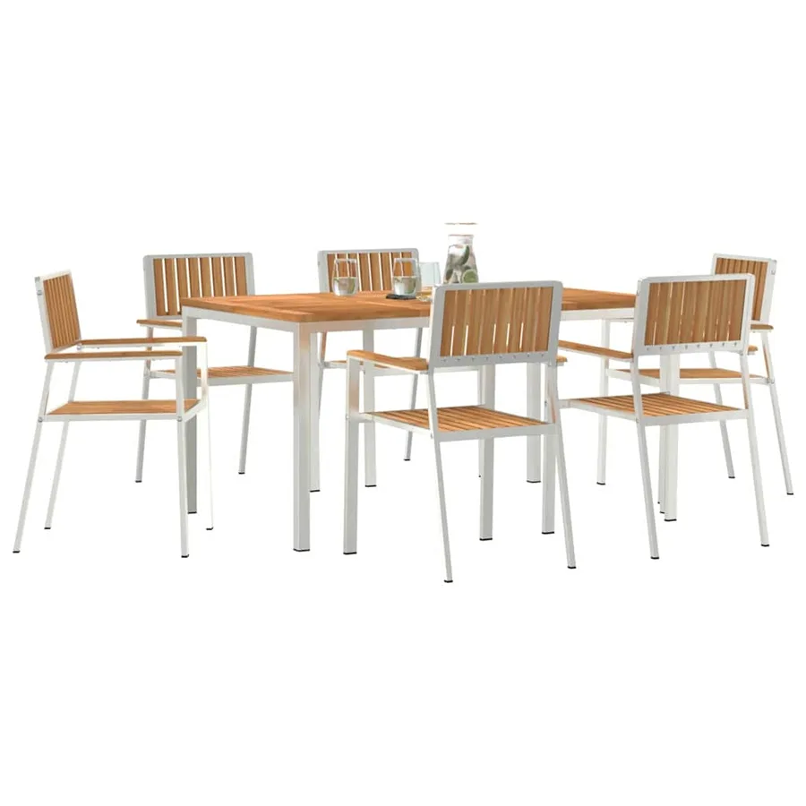 Ensemble de repas extérieur 7 pcs - 3
