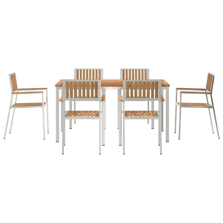 Ensemble de repas extérieur 7 pcs - 7