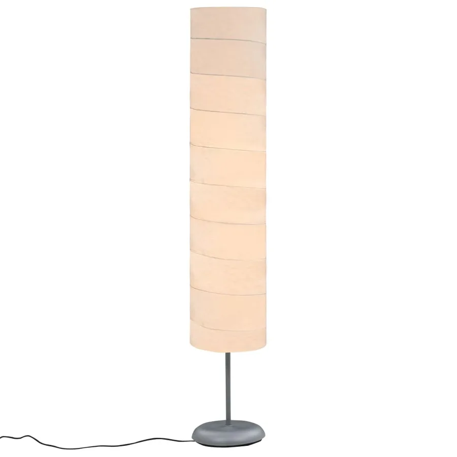 Lampadaire avec support 121 cm Blanc E27 - 2