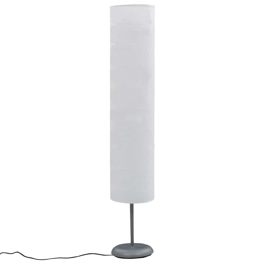 Lampadaire avec support 121 cm Blanc E27 - 3