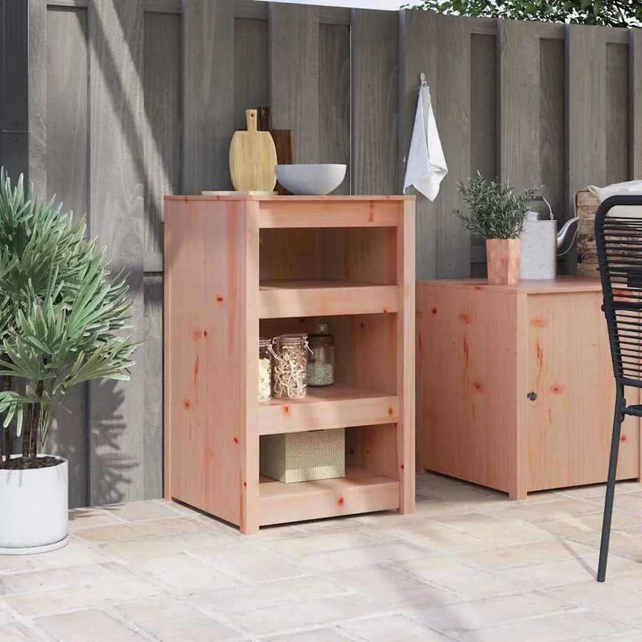 Armoire de cuisine MEPPEL Chêne brun 55 x 55 x 92 cm Pin massif