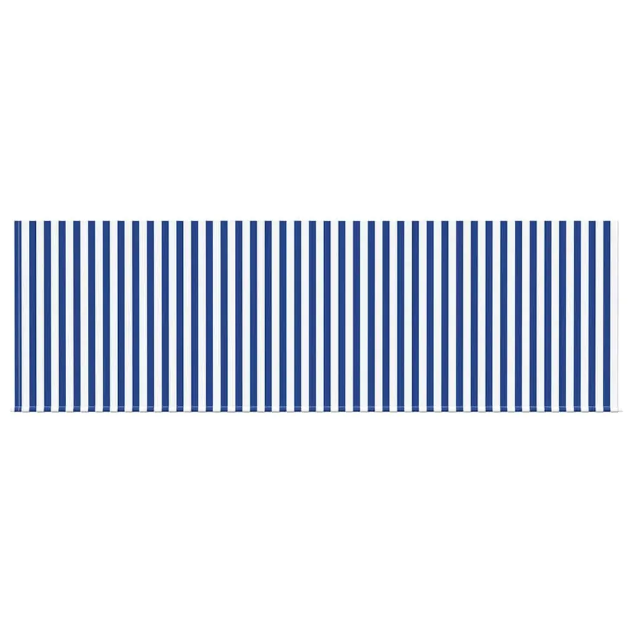 Auvent Rétractable Rayé Bleu 350 x 200 cm tissu - 7