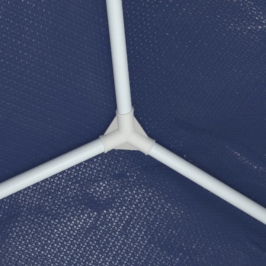 Tente de réception 4x6 m bleu - 7