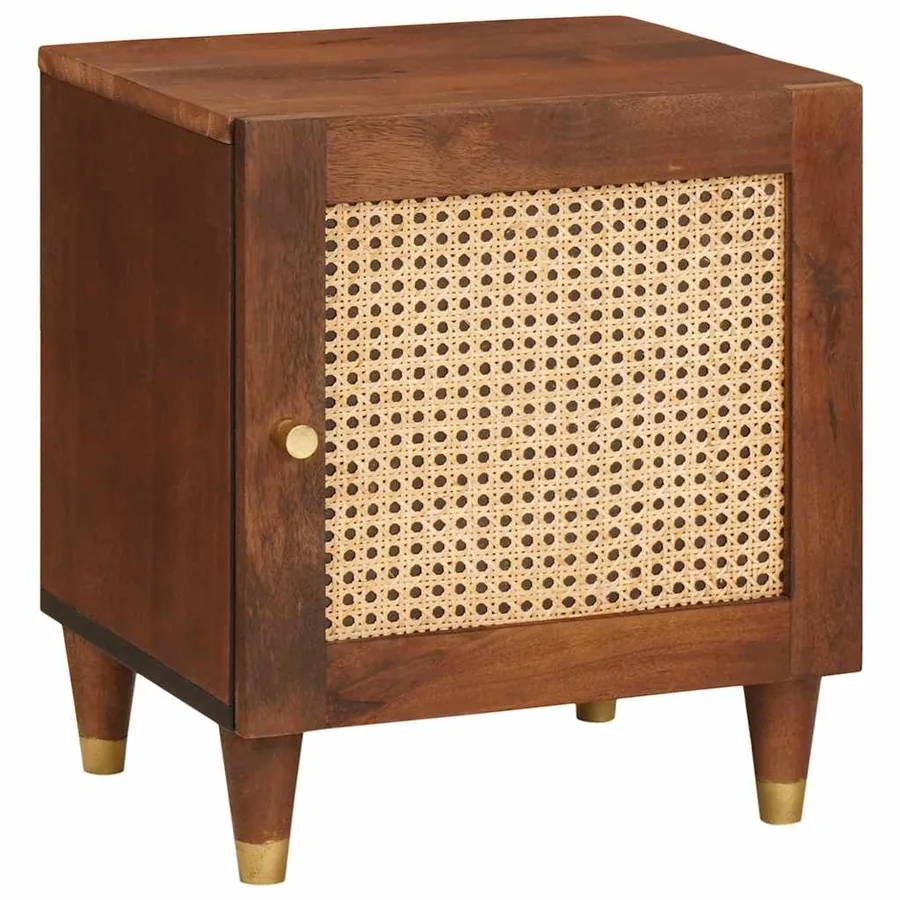 Cabinet de chevet 2 pcs Marron 40 x 33,5 x 46 cm - 2