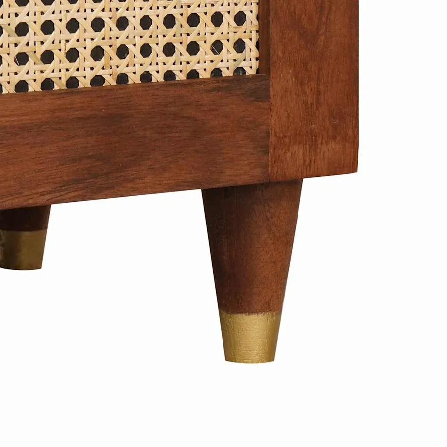 Buffet Marron 60 x 33 x 75 cm Bois de mangue massif - 8