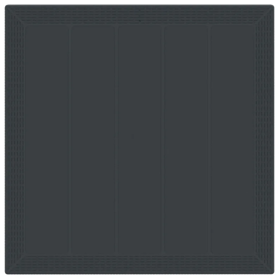Ensemble de salle à manger pour jardin 5 pcs Anthracite - 2