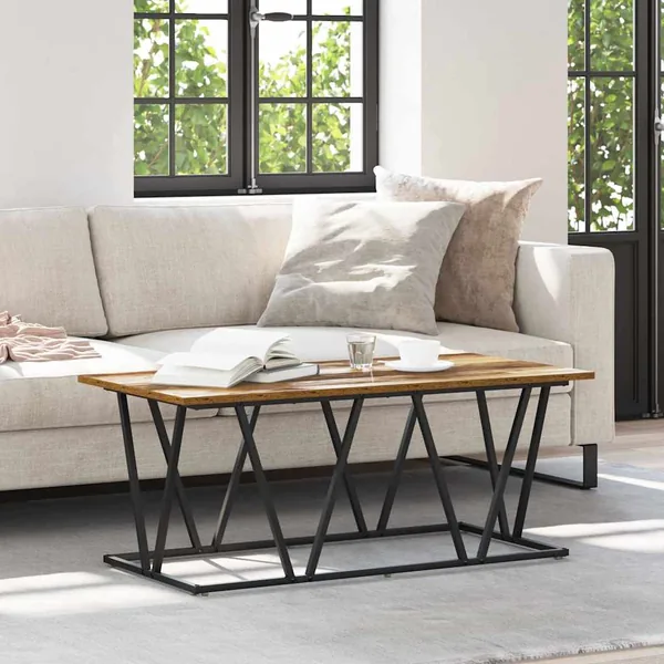 Table basse Bois Ancien 100 x 50 x 40 cm