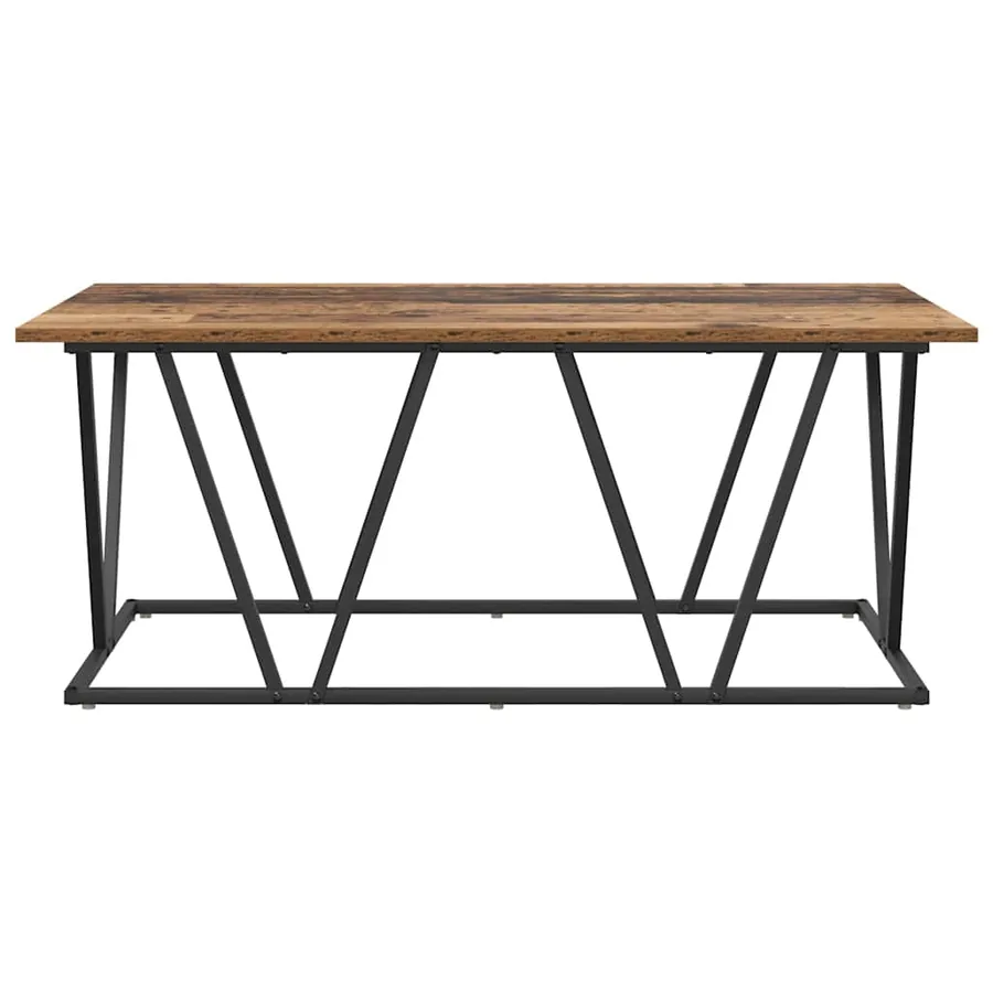 Table basse Bois Ancien 100 x 50 x 40 cm - 5