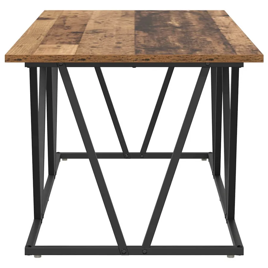 Table basse Bois Ancien 100 x 50 x 40 cm - 6