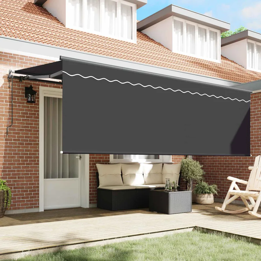 Auvent Rétractable Anthracite 400 x 200 cm - 3