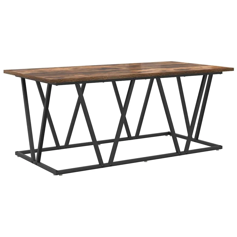 Table basse Chêne fumé 100 x 50 x 40 cm - 2