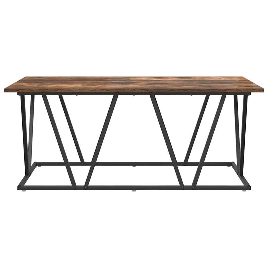 Table basse Chêne fumé 100 x 50 x 40 cm - 5