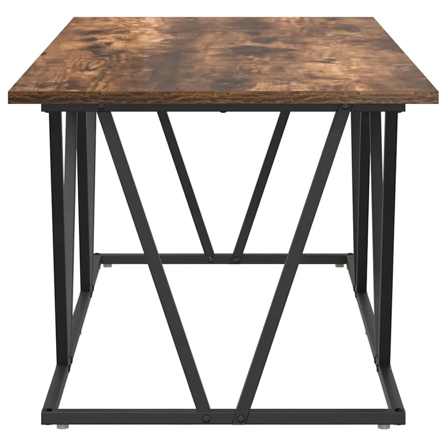 Table basse Chêne fumé 100 x 50 x 40 cm - 6