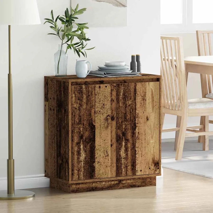Buffet LED pour Bois ancien 71 x 34,5 x 75 cm