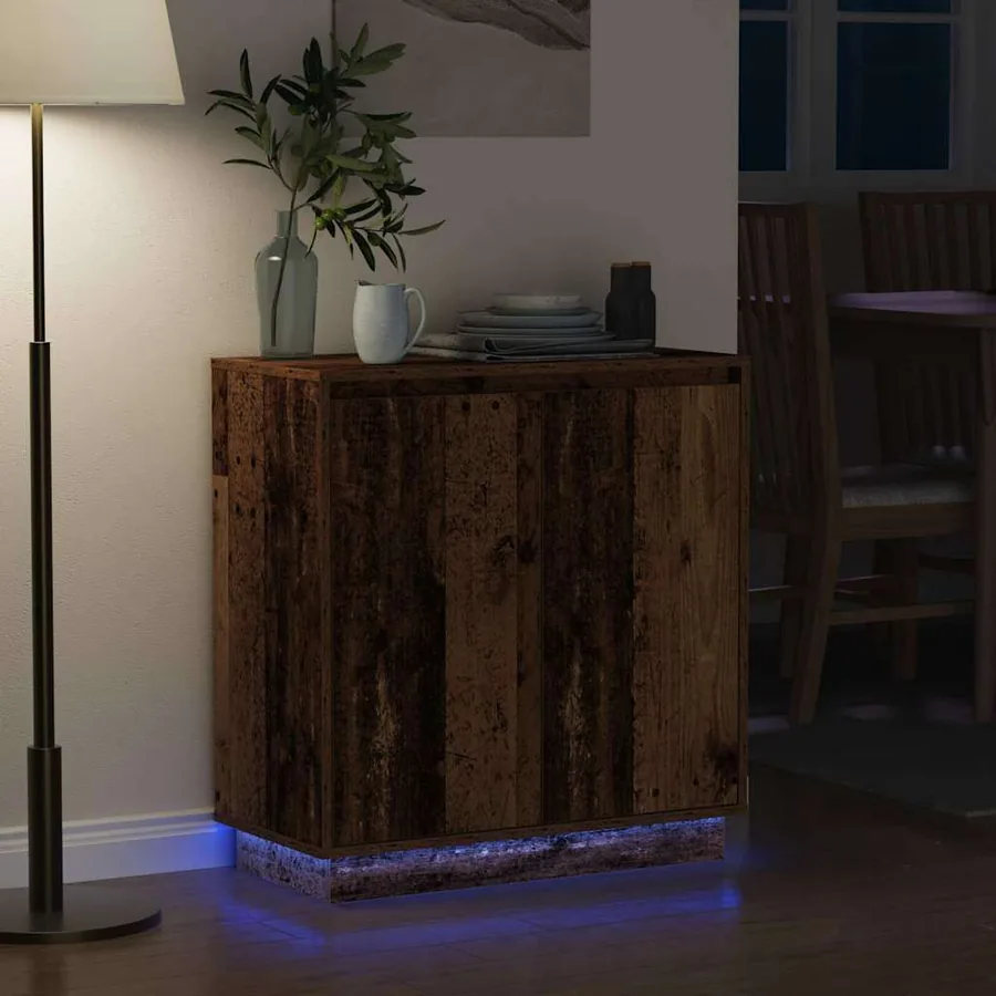 Buffet LED pour Bois ancien 71 x 34,5 x 75 cm - 6