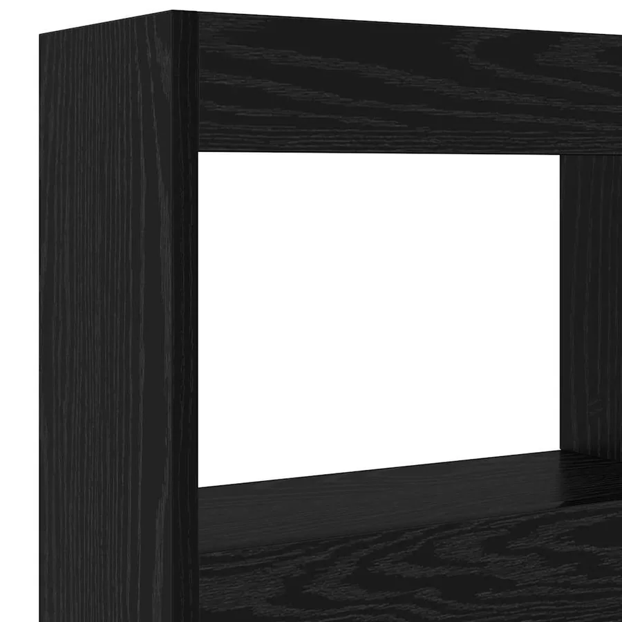 Tête de lit Chêne noir 120 x 17 x 102 cm Bois d'ingénierie - 9