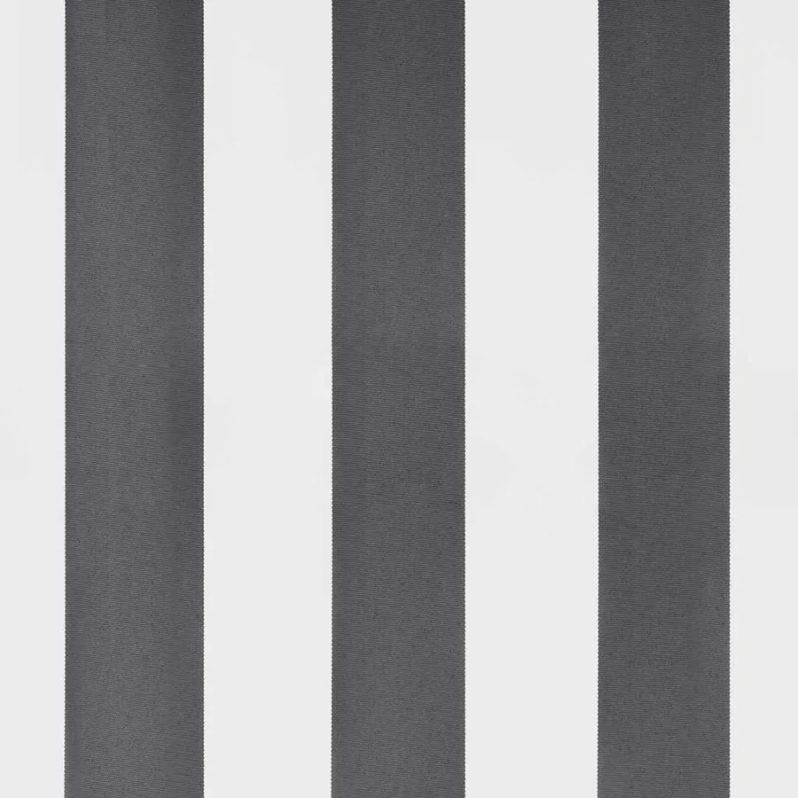Auvent rétractable anthracite et blanc 3,5x2,5m tissu/aluminium - 9