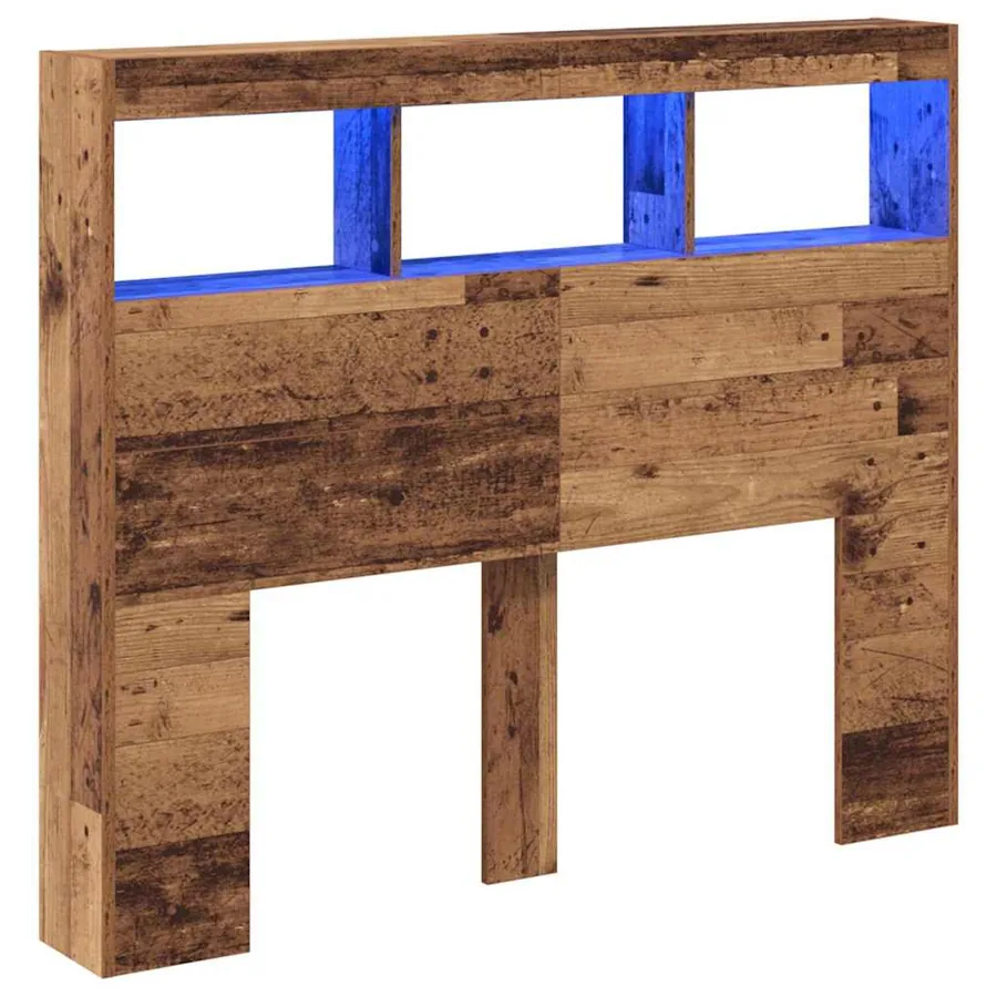 Tête de lit Bois Ancien 120 x 17 x 102 cm Bois d'ingénierie - 2
