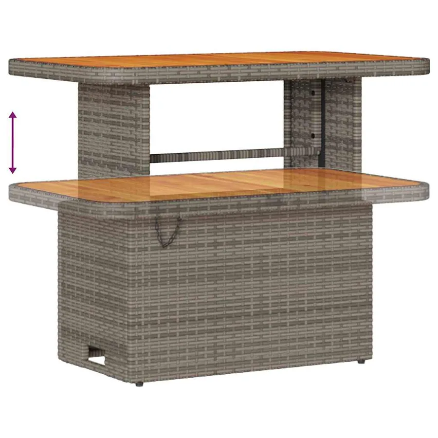 Ensemble de canapé de jardin avec coussin 12 pcs Gris - 8
