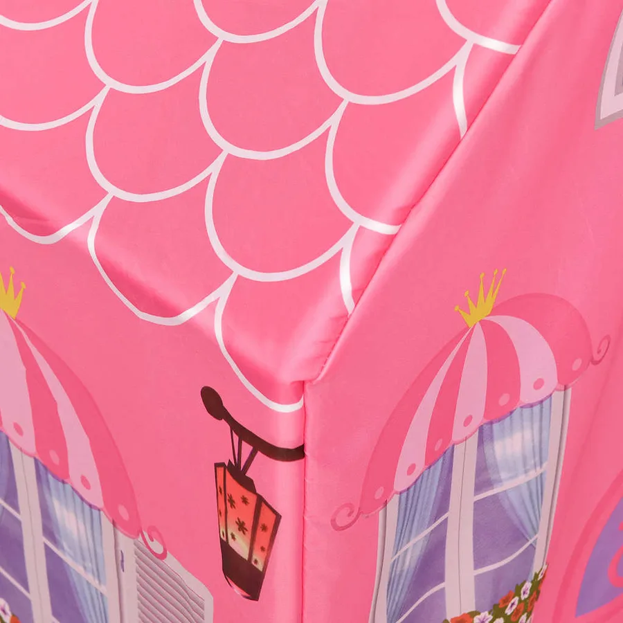 Tente de jeu pour enfants avec 250 balles Rose 69x94x104 cm - 7