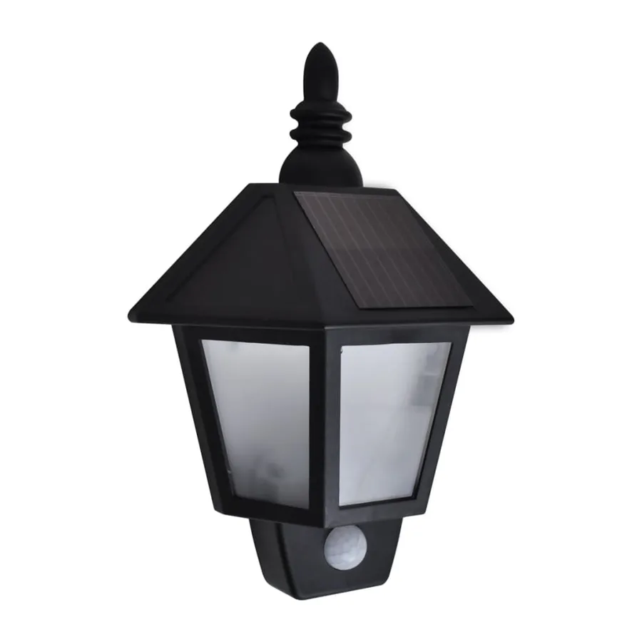 Solar wall lights 2 pcs with motion sensor black - 3