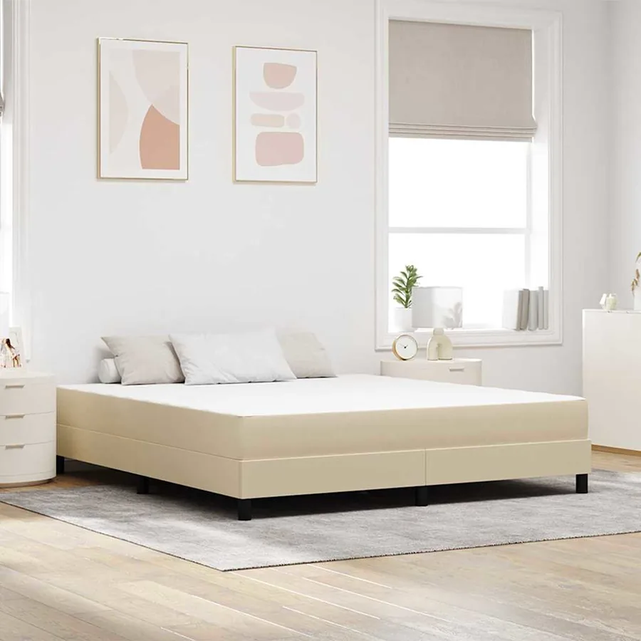 Matelas de Lit avec matelas Sauge 180 x 200 cm tissu