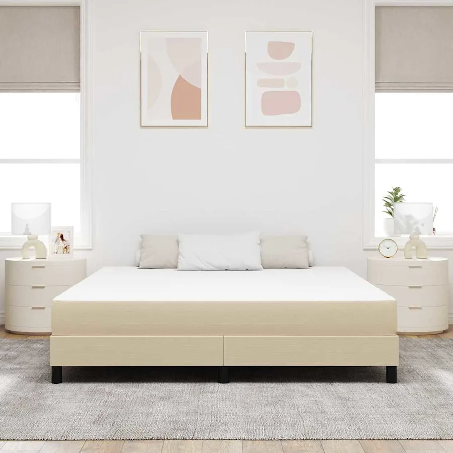 Matelas de Lit avec matelas Sauge 180 x 200 cm tissu - 3