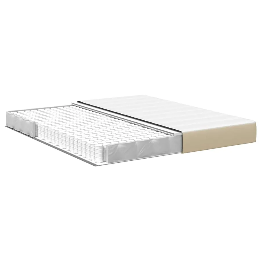 Matelas de Lit avec matelas Sauge 180 x 200 cm tissu - 4