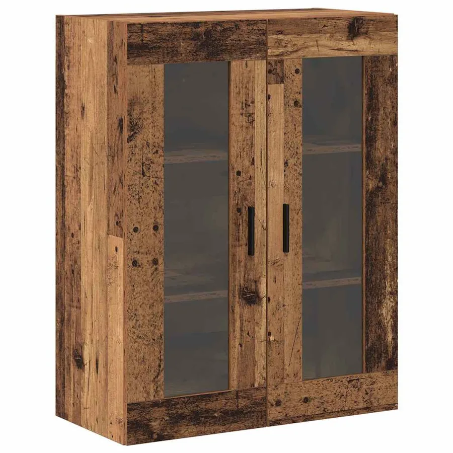 Armoires Murailles 2 pcs Bois ancien 69,5 x 34 x 90 cm - 7