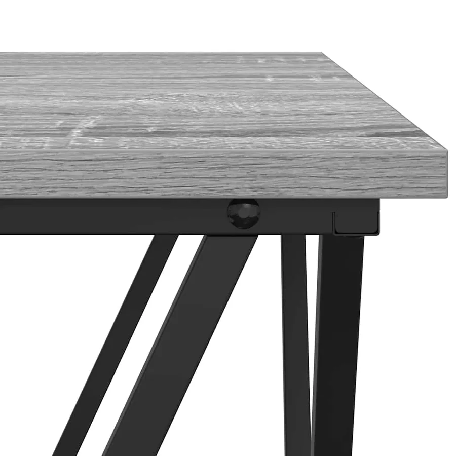 Ensemble de tables d'appoint 2 pcs Gris Sonoma - 7