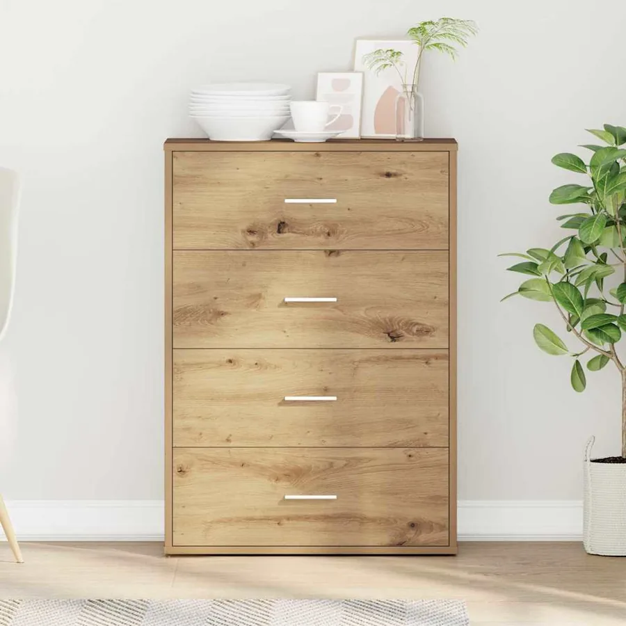Buffet Chêne artisanal 60 x 31 x 84 cm Bois d'ingénierie