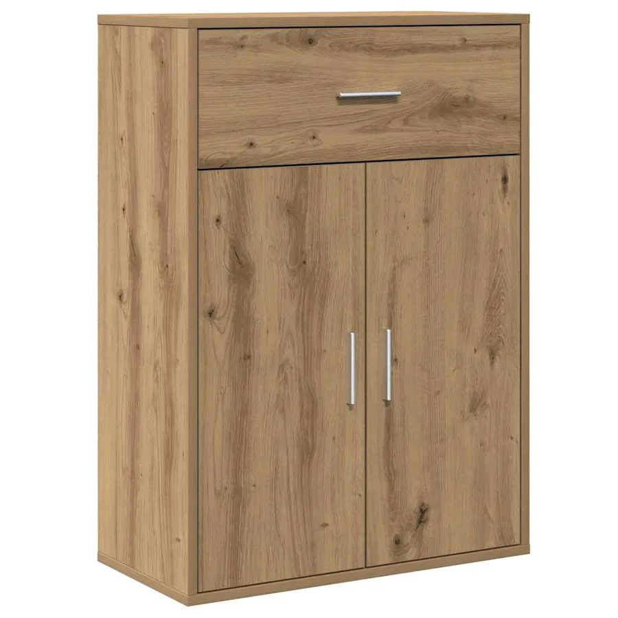 Buffet Chêne artisanal 60 x 30 x 84 cm Bois d'ingénierie - 2