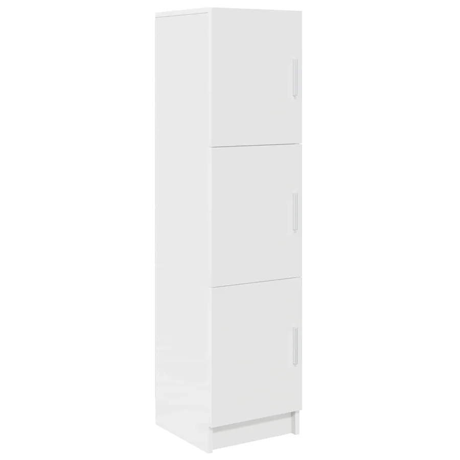 Haut Armoire Blanc 31.5 x 32 x 122.5 cm - 2
